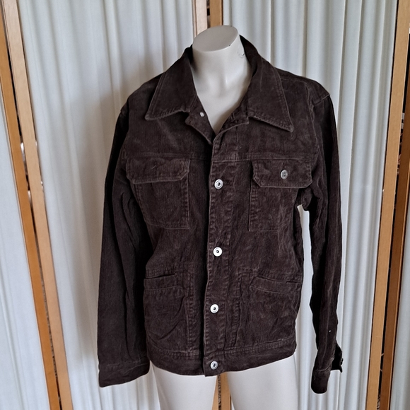 Aeropostale Jackets & Blazers - Aeropastle Brown Corduroy Jean Jacket